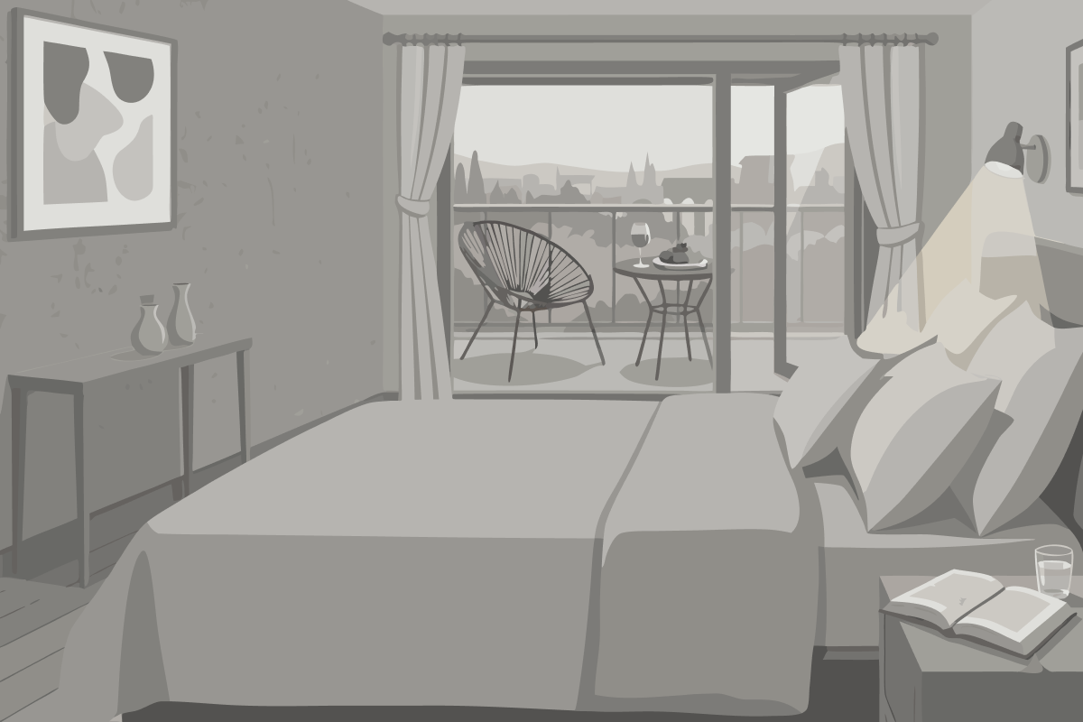Bed in 8-Bed Mixed Dormitory Room
